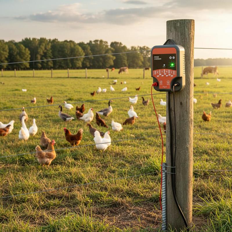 Farming System & Sustainable Agriculture - Livestock Energizer 10kV 2J For Farm