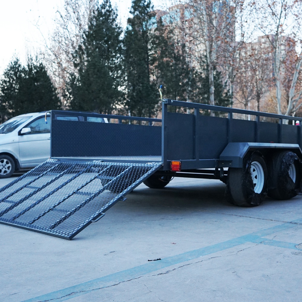 Trailer with Ramp for Tractor  - Agriculture Farming Tractor 评论和价格