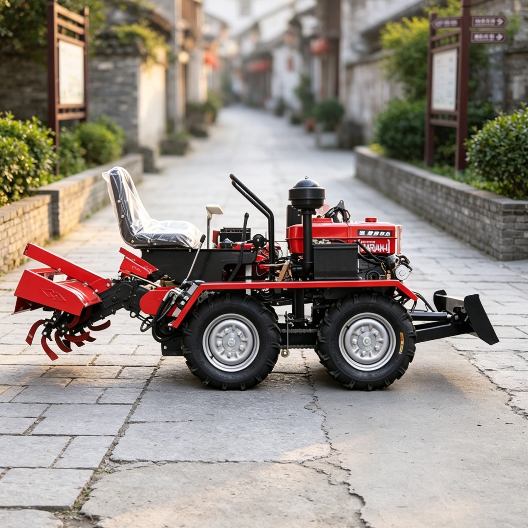 Customized 4‑Wheel 4WD Rotary  - Agriculture Farming Tractor 评论和价格
